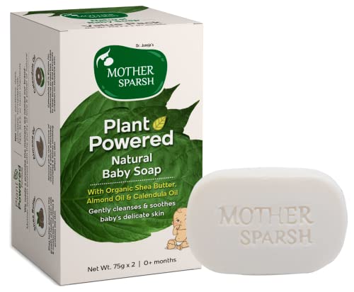 Естественото детско сапун Mother Sparsh На растителна основа 75 g X 2
