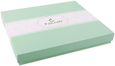Комплект за албуми FaCraft за момичета (8х8 инча, зелен)
