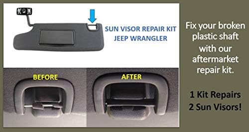 Комплект за ремонт на такива козирка за Jeep Wrangler JK JKU Отремонтирует сенника от страната на шофьора и на пътника на
