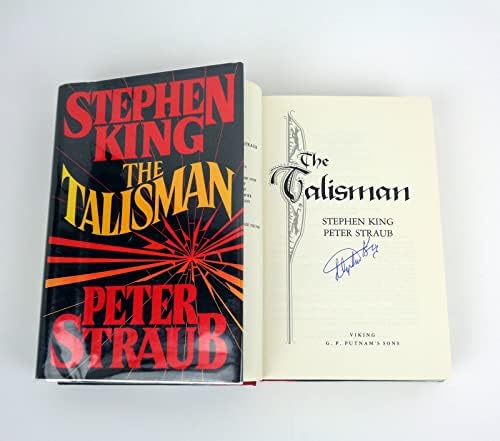 Стивън Кинг Подписа автограф Талисман 1-во издание / 1-ва Печатна Книга с твърди корици