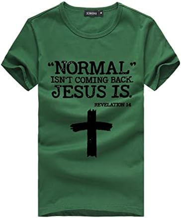 Мъжки ризи с къс ръкав Soldier, Пролетни Улични Тениски Faith Jesus Cross с принтом Лъв, лека атлетика тениски с мускулесто