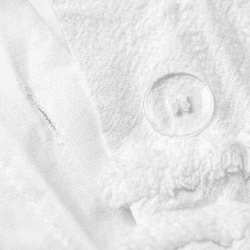 Комплект одеяла MARTHA STEWART Skylar от шенилна Queen Size - 3 предмет | 1 Одеало и 2 калъфки за възглавници | Памук