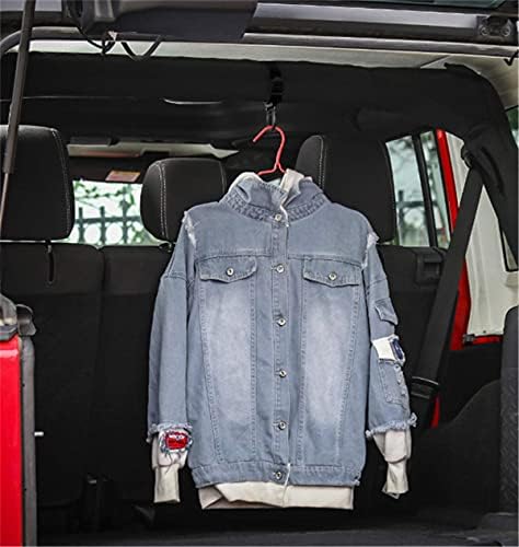 Закачалка за дрехи с перекладиной, Кука за дрехи за Jeep Wrangler JL JT TJ JK JLU Sports Sahara Freedom Rubicon X & Unlimited