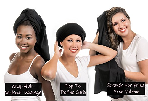 Кърпа за коса Hair RePear Ultimate - Памучно средство премиум-клас срещу резба за укрепване на здрави естествена коса, идеална