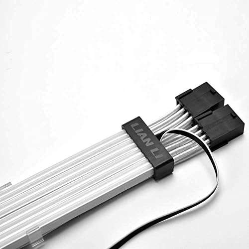 LIAN LI Strimer Plus V2 24 Pin (PW24-PV2) -адресуемый удължителен кабел за захранване RGB и PW8-V2 АДРЕСУЕМЫЙ RGB STRIMER Plus, 8-ПИНОВ,