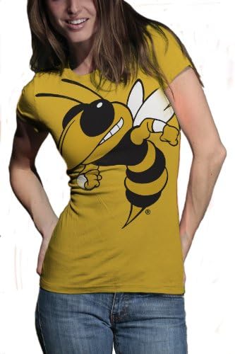 Тениска на My U Georgia Tech Yellowjackets Gigantor с къс ръкав