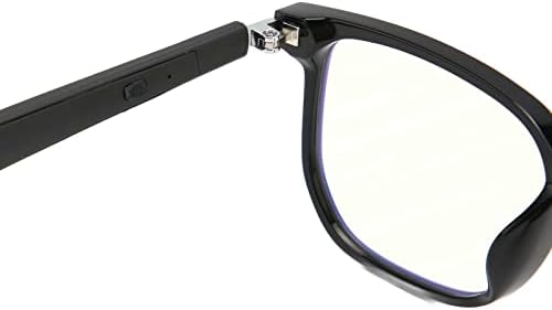 KUIDAMOS, Блокер синя светлина Очила за мъже/жени, Интелигентни очила, Стилен Магнитни Водоустойчива IP67, микрофон, Безжичен Звукови