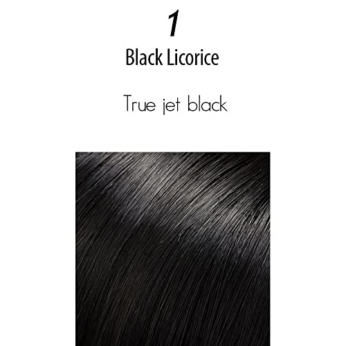Синтетични перука Зара Lite (Изключителен) с дантела отпред и моноволокнистой част от Jon Renau черен цвят № 1, Размер шапчица: Средна Дължина: