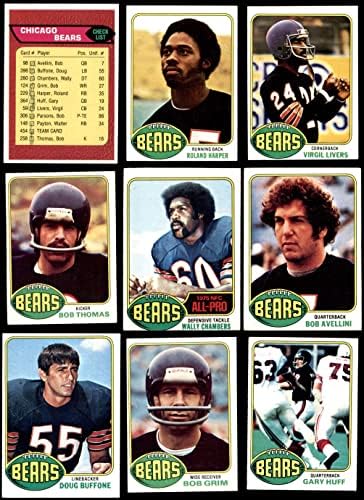 1976 Topps Chicago Bears Команден сет Chicago Bears (сет) VG/EX+ Мечета