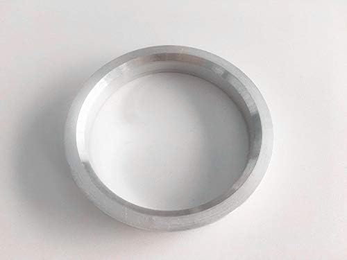 NB-AERO (Комплект от 4) Алуминиеви центрирующие пръстени на главината с диаметър от 66,7 мм до 60,1 mm с вътрешен диаметър | Центрирующее