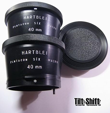 Hartblei Pentacon Six 6 P6 Киев 60 88 см Обектива на Камерата Макрокольцо Адаптер 40 мм + 40 мм