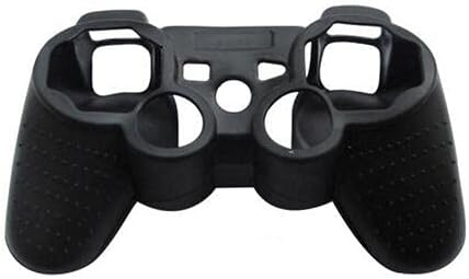 Мек силиконов калъф Melocyphia Калъф за Sony Playstation 3 PS3 Controller Гелевый Гумен Защитен калъф (Черен)