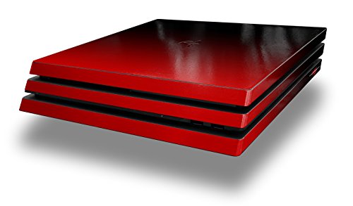 Обвивка на кожата WraptorSkinz PS4 Pro Гладка, Выцветающая, Червена, Черна - Обвивка в стил прозорец винетка е подходящ за конзоли