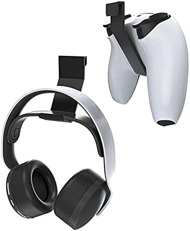 Държач за слушалки YOOSA за конзолата PS5, универсална закачалка за гейминг слушалки, съвместими с повечето слушалки на