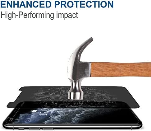 Защитно фолио Arae Privacy Screen Protector за iPhone 11 Pro Max / Xs Max, HD Закалено Стъкло, Защита от Шпионски и Драскотини,