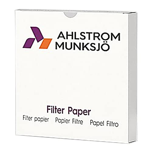 Филтърна хартия Ahlstrom 0950-0900 за количествен анализ, 1,5 Микрона, Бавно оборота, Клас 95, диаметър 9 см (опаковка по