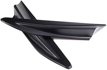 ABS Хромирани Странични Тампон върху отдушник Странично Крило За Subaru BRZ и Toyota 86 2013-2021 аксесоар Комплект от 2 бр. (черен Мат)