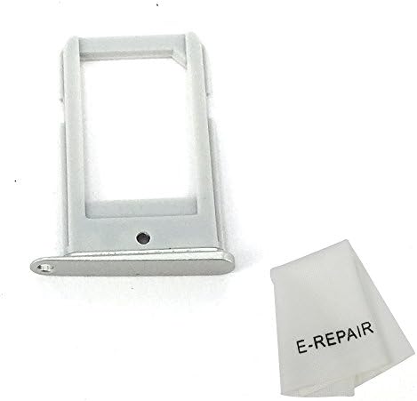 Подмяна на слота на притежателя на тавата за SIM карта E-repair за Samsung Galaxy S6 Edge G925 (всички носители) (сребрист)