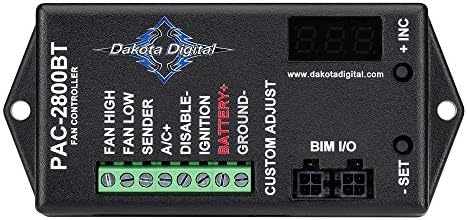 Електронен Контролер за вентилатор Dakota Digital PAC-2800BT на 70 Усилвател с управлението на Bluetooth