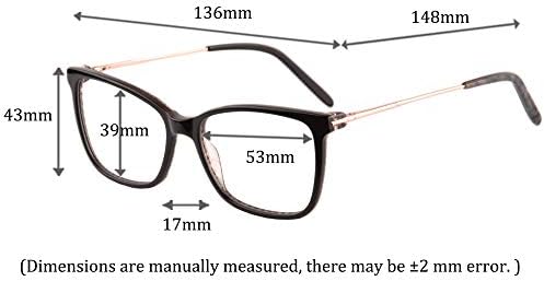 Очила за късоглед MEDOLONG Blue Filters Срещу умора-JS640(C1, антисиний, 150)