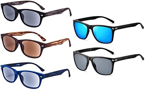 EYEGUARD 3 Опаковки слънчеви очила за четене и 2 опаковки бифокальных слънчеви очила за четене 1,75