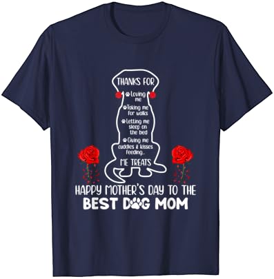 Тениска с Майка си Ден за Мама-Куче