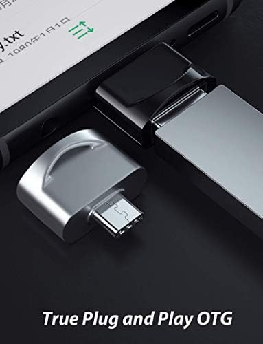 USB Адаптер C Female USB Male (2 опаковки), който е съвместим с вашия BlackBerry Mercury за OTG със зарядно устройство Type-C.