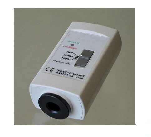 GOWE Точен и лесен за използване Звуков Тестер Калибратор Измерване на нивото на шума Калибратор (94 db/114 db)
