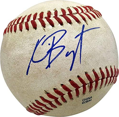 Крис Брайънт Подписа Автограф Начинаещ Южната лига, Использовавшего Бейзболни топки JSA - MLB, Использовавшие бейзболни топки с Автограф