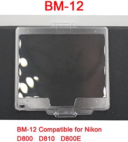 Защитно покритие на екрана FANZR, съвместима с огледално-рефлексен фотоапарат Nikon D800 (BM-12), Прозрачно защитно фолио