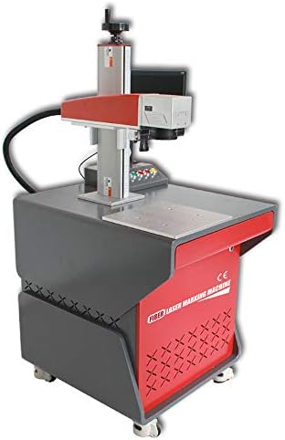 Настолна Машина за етикетиране на лазер Гравера лазерни влакна JPT 30W лазер, 150×150mm