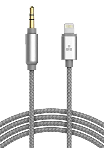 (Сертифицирани от Apple ПФИ) Кабел за iPhone, Aux Lightning към штекерному аксесоар вашата кабел 3.5 мм (аудиосвязь iPhone с автоматичен