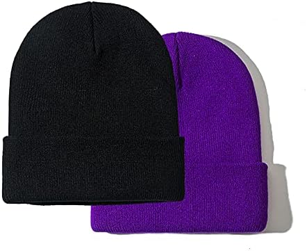 PFFY 2 Опаковки Унисекс шапки за еднократна употреба-бини за Мъже и Жени Възли Зимни Шапки