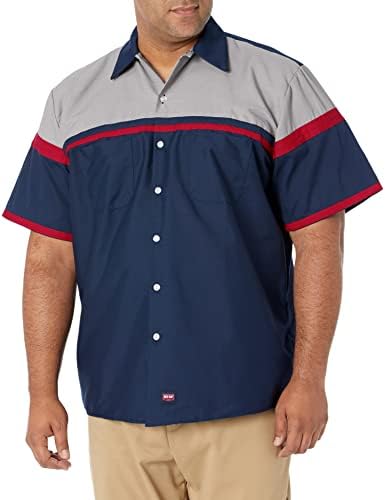 Мъжки работна риза Tech Performance Red Kap с къс ръкав