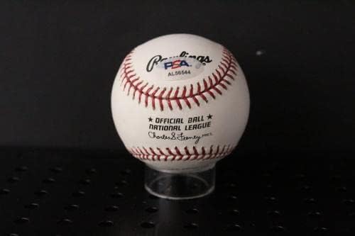 Бейзболен автограф с автограф на Кен Харрельсона Auto PSA/DNA AL56544 - Бейзболни топки С Автографи