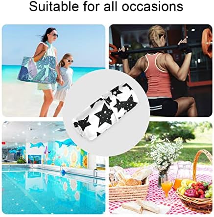 Kigai 2 бр. чанта за мокро и сухо почистване, модни Водоустойчива чанта за влажни неща за памперси, бански костюми и т.н. Плаж /Пътуване
