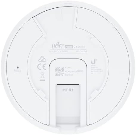 Куполна камера Ubiquiti UniFi Protect G4 | Компактен 4-Мегапикселова Антивандальная Всепогодная куполна камера с вградено IR осветление