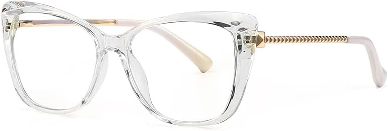 Очила за четене RESVIO за Мъже И Жени в Рамки очила Котешко око С Квадратна Пружинным тръба на шарнирна Връзка, Ръчно изработени,