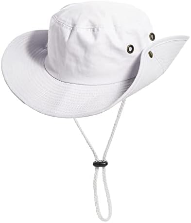 Дамски Мъжки шапка Boonie Sun Hat, Памучен шапка Рибар, Однотонная шапка за Риболов, Сафари в Джунглата, Шапка за летни Пътувания
