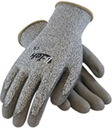 G-Tek CR 16-530/XL Безпроблемна Трикотажная ръкавица HPPE с антиоксидантна полиуретанова боя с покритие, осигуряващо Нормалното