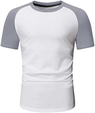 XXBR/ мъжки тениски в стил мозайка с цветен блок, къс ръкав, летни младежки Спортни тениски, оборудвана приятелка, основни ежедневни