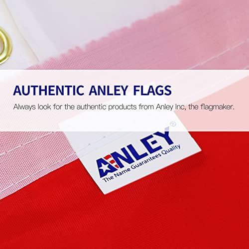 Мексикански флаг Anley Fly Breeze размер 3x5 фута - Ярък цвят и защита от избледняване - Платно надмощие с двойна миг - Мексико