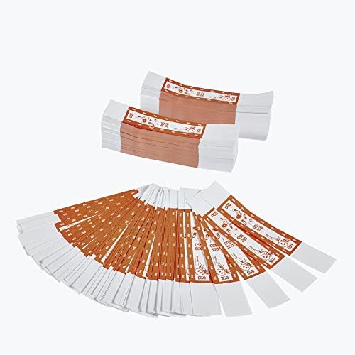 Самоуплотняющиеся дъвка за банкноти MOOLAH, оранжево, 50 броя, опаковка от 1000 броя (729200051)