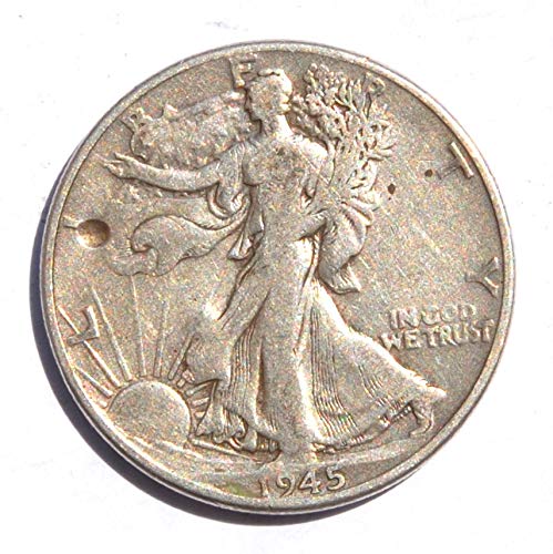 1945 Съединените Щати, които са излезли на Свобода (сребро проба 900) на Монетния двор във Филаделфия №4 Краят на Втората световна