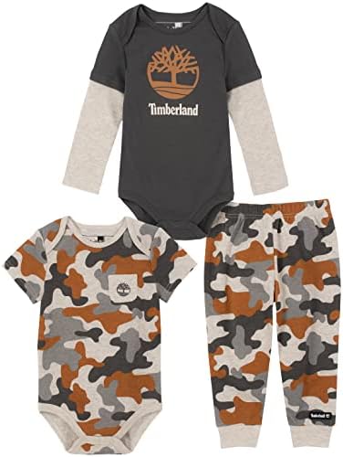 Комплект от 3 теми, Боди и Панталон за малки момчета на Timberland