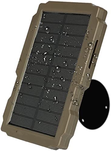 Соларен панел за камери 12v/1A 6V/1.5 A, Ловно на Слънчеви панели, ip66, Вградена Акумулаторна батерия с капацитет 3000 mah,