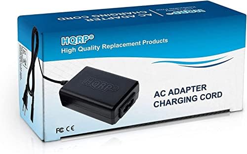 Захранване адаптер ac HQRP, който е съвместим с вашата камера Panasonic PV-DV201/PV-DV202/PV-DV202D/PV-DV203/PV-DV203D/PV-DV203-K