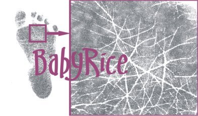 Комплект за отпечатъци от ръце BabyRice за деца с винтажной сребърна рамка, черно определяне на 3 дупки