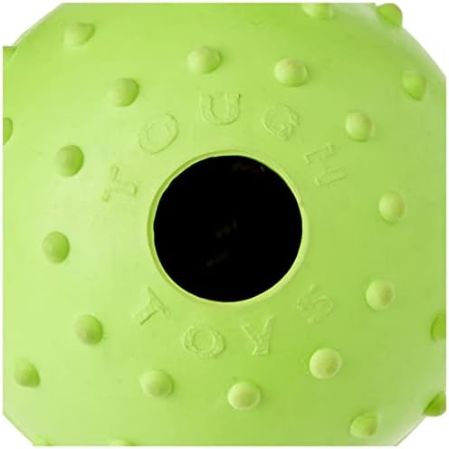 Гума Въженият топката Happy Пет Tough Toys (1 опаковка), различни цветове, 2.5 инча