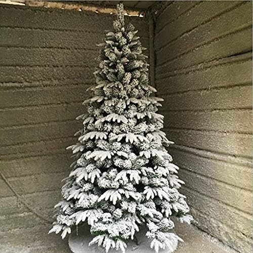Изкуствена елха на допир NBLD, Истинска Коледна елха с поставка, Лесна за сглобяване, за Празнична вътрешна и външна декорация, Предварително